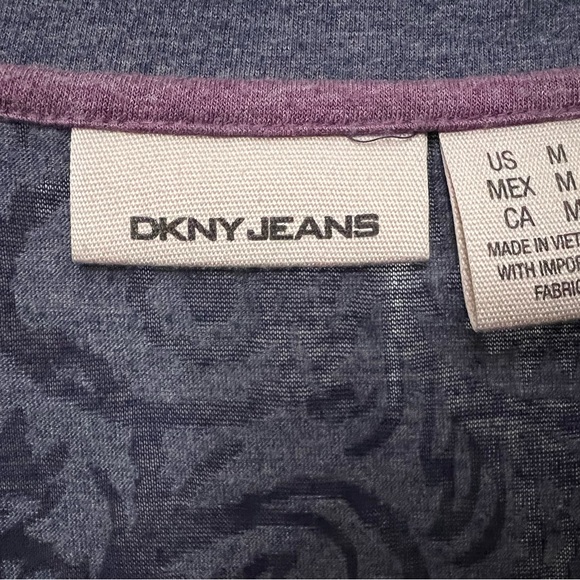 DKNY Jeans Lovely Purple Top - Picture 4 of 4